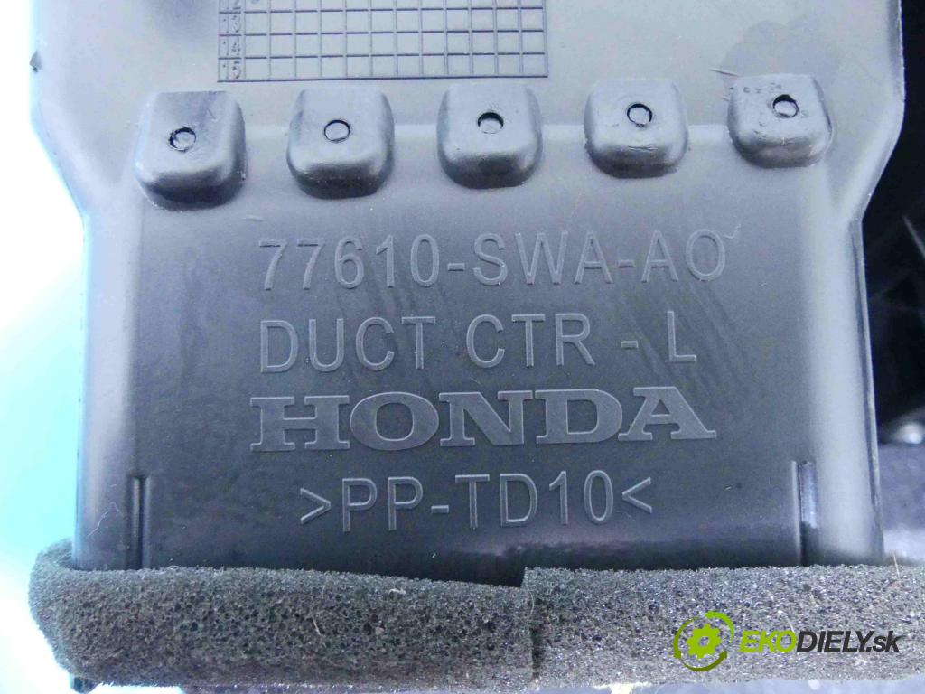 Honda CR-V III 2006-2011 2.2 i-DTEC: 150 HP manual 110 kW 2199 cm3 5- Mřížka: kúrenia stredová 77610-SWA-A020-M1-NH167L (Mriežky kúrenia (fukáre))
