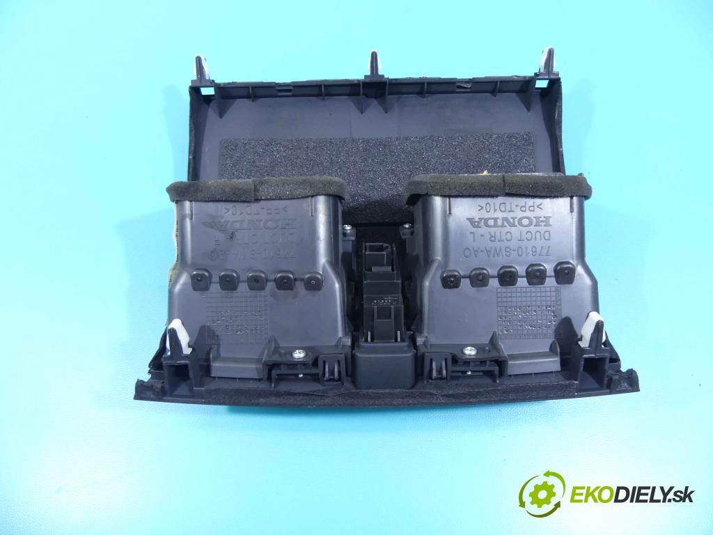 Honda CR-V III 2006-2011 2.2 i-DTEC: 150 HP manual 110 kW 2199 cm3 5- Mřížka: kúrenia stredová 77610-SWA-A020-M1-NH167L (Mriežky kúrenia (fukáre))