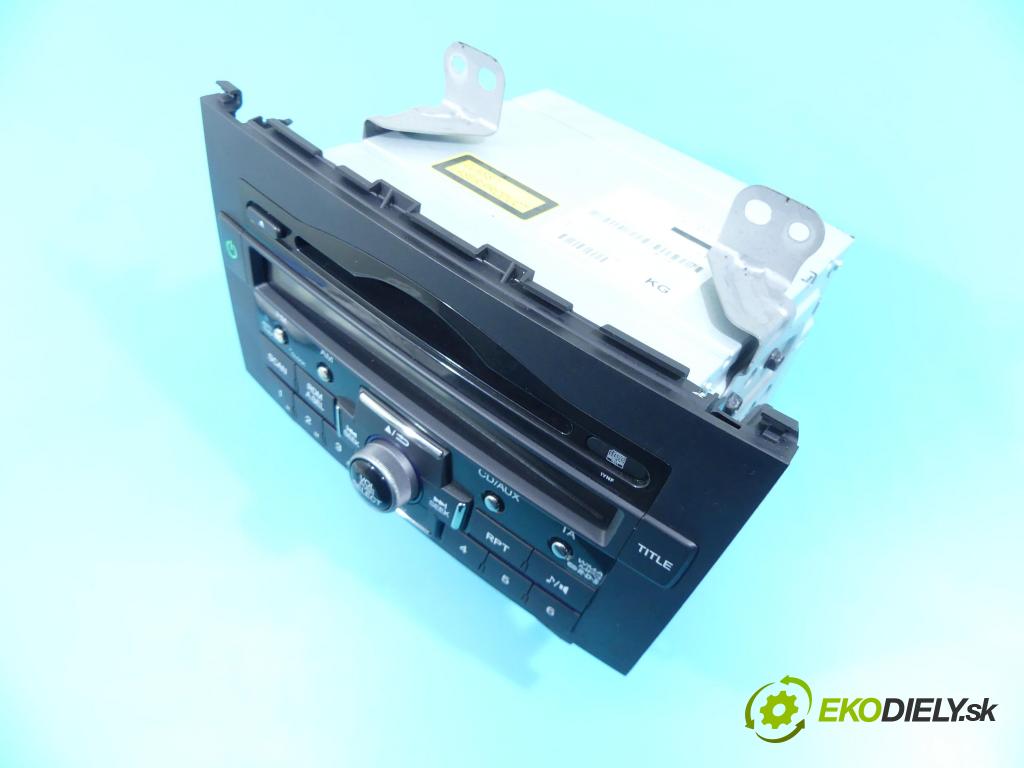 Honda CR-V III 2006-2011 2.2 i-DTEC: 150 HP manual 110 kW 2199 cm3 5- Radio originál 39100-SWA-G012-M1