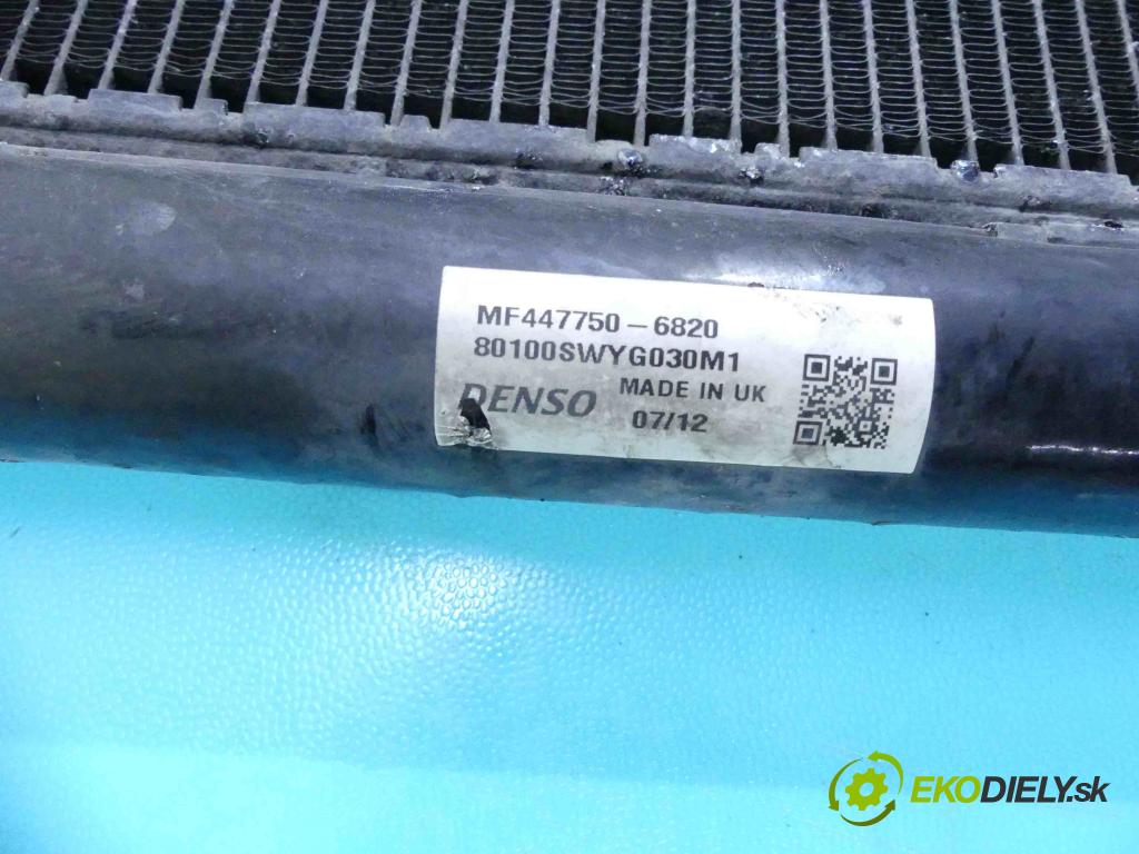 Honda CR-V III 2006-2011 2.2 i-DTEC: 150 HP manual 110 kW 2199 cm3 5- chladič klimatizácie 447750-6820 (Chladiče klimatizácie)