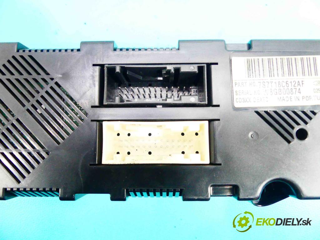 Ford Mondeo Mk4 2007-2014 1.8 tdci 125 HP manual 92 kW 1753 cm3 5- panel kúrenia 7S7T18C612AF