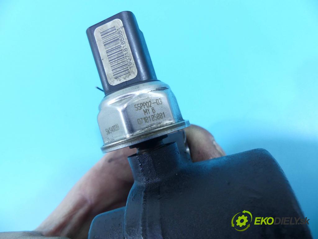 Ford Mondeo Mk4 2007-2014 1.8 tdci 125 HP manual 92 kW 1753 cm3 5- lišta vstrekovacia 55PP02-03 (Vstrekovacie lišty)