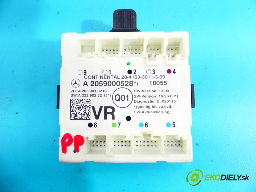 Mercedes GLC coupe X253 2015-2022 2.0 T 211KM automatic 155 kW 1991 cm3 5- modul riadiaca jednotka A2059000528 (Ostatné)