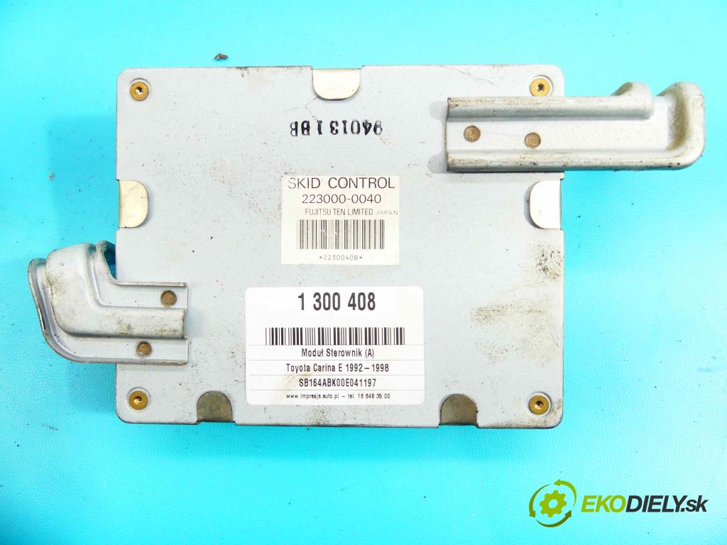 Toyota Carina E 1992-1998 1.6 16v 99 HP manual 73 kW 1587 cm3 5- modul riadiaca jednotka 89540-20280 (Ostatné)