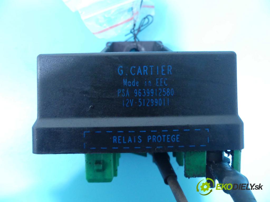 Peugeot Expert I 1995-2006 2.0 hdi 109 hp manual 80 kW 1997 cm3 5- relé 9639912580 (Relé)