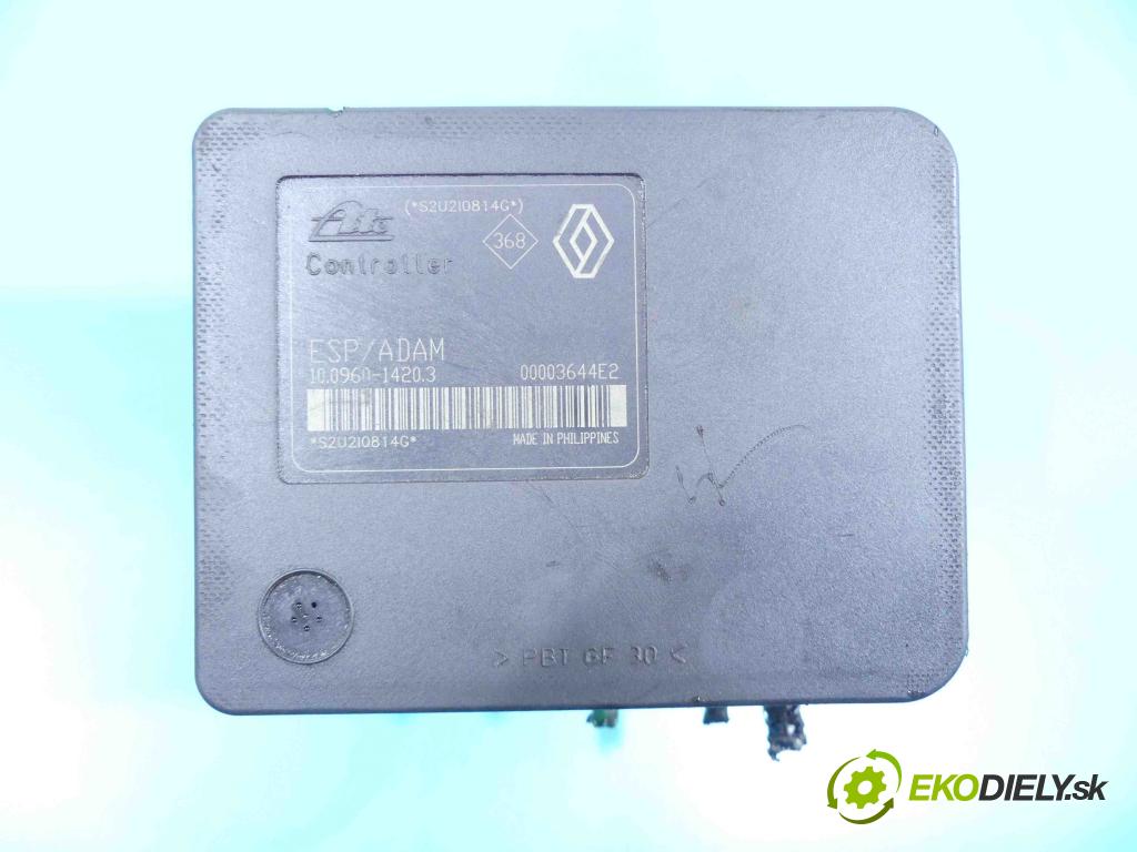 Renault Laguna II 2001-2007 1.9 dci 120 HP manual 88 kW 1870 cm3 5- čerpadlo abs 100960-14203 (Pumpy ABS)