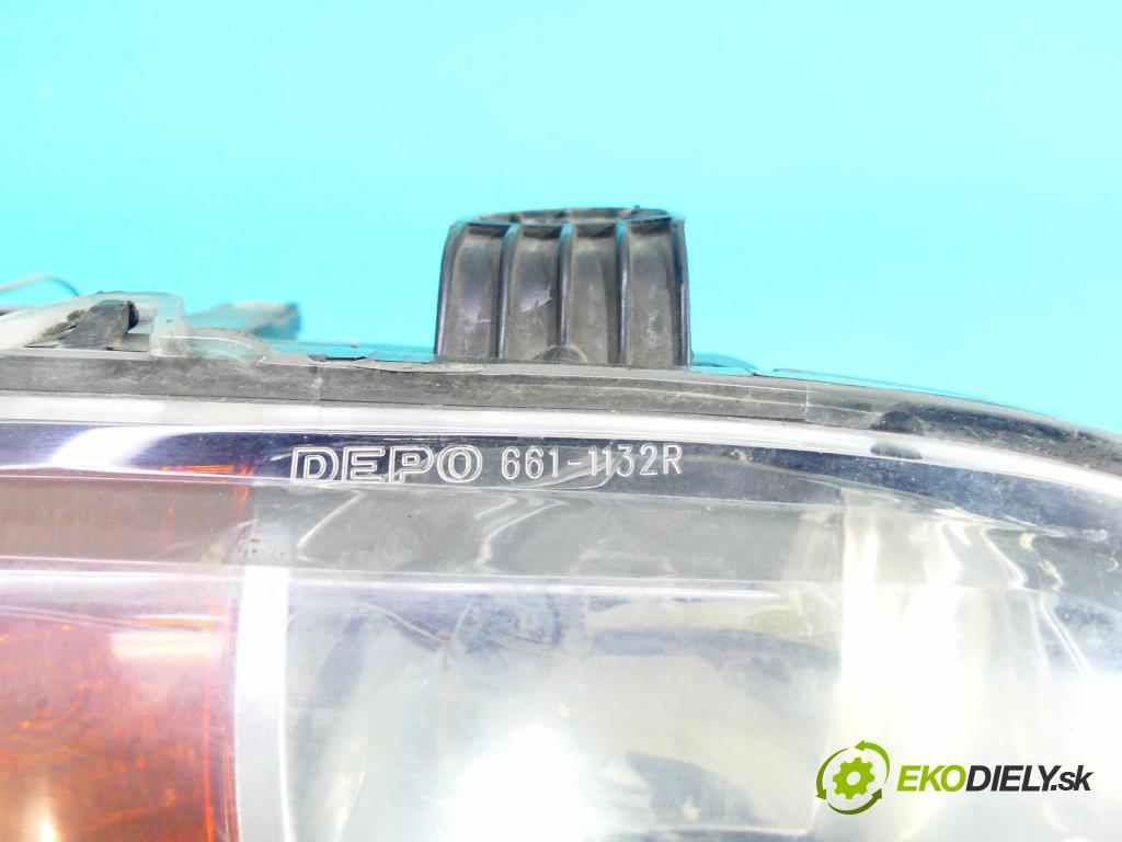 Fiat Punto II 1999-2010 1.9 jtd 86 HP manual 63 kW 1910 cm3 5- Reflektor: pravý  (Pravé)