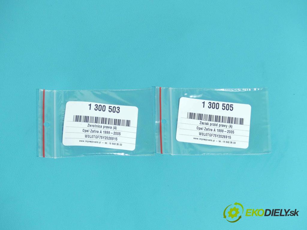 Opel Zafira A 1999-2005 2.0 dtl 82 HP manual 60 kW 1995 cm3 5- náboj pravé  (Náboje)