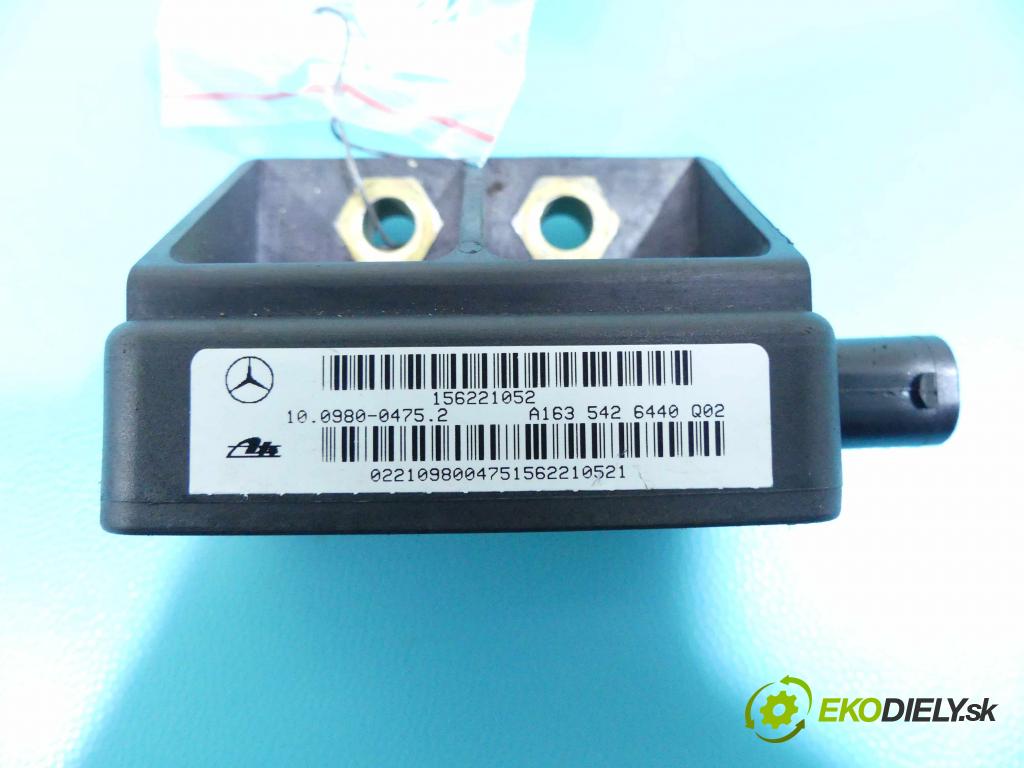 Mercedes ML W163 1997-2005 4.0 CDI V8 250 HP automatic 184 kW 3996 cm3 5- snímač ESP A0035422318