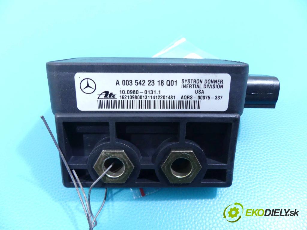 Mercedes ML W163 1997-2005 4.0 CDI V8 250 HP automatic 184 kW 3996 cm3 5- snímač ESP A0035422318