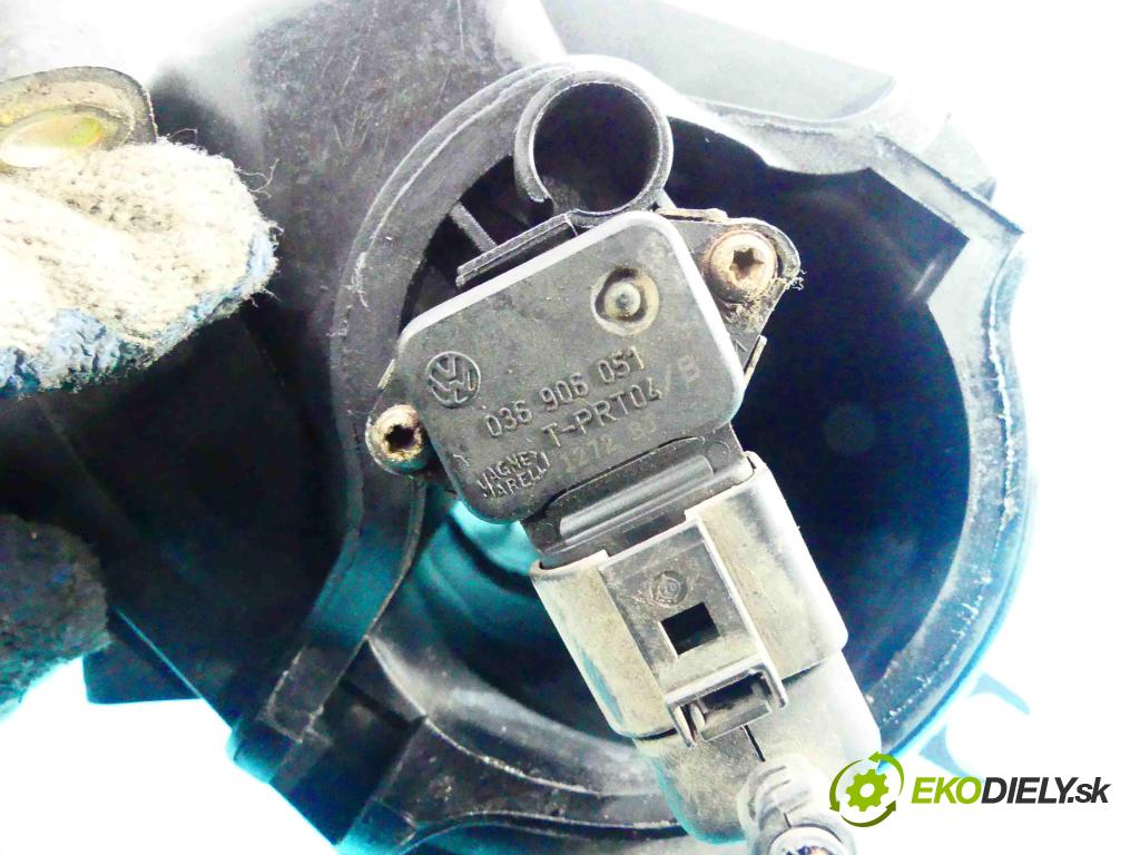 Seat Ibiza III 6L 2002-2008 1.4 16v 75 HP manual 55 kW 1390 cm3 3- zvod nasávací 036906051 (Sacie potrubia)