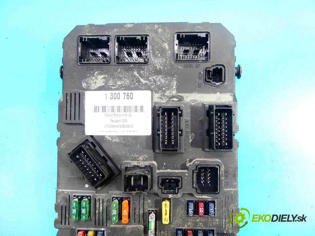 Peugeot 206 1.4 hdi 68 HP manual 50 kW 1398 cm3 5- modul riadiaca jednotka 9650584780 (Ostatné)