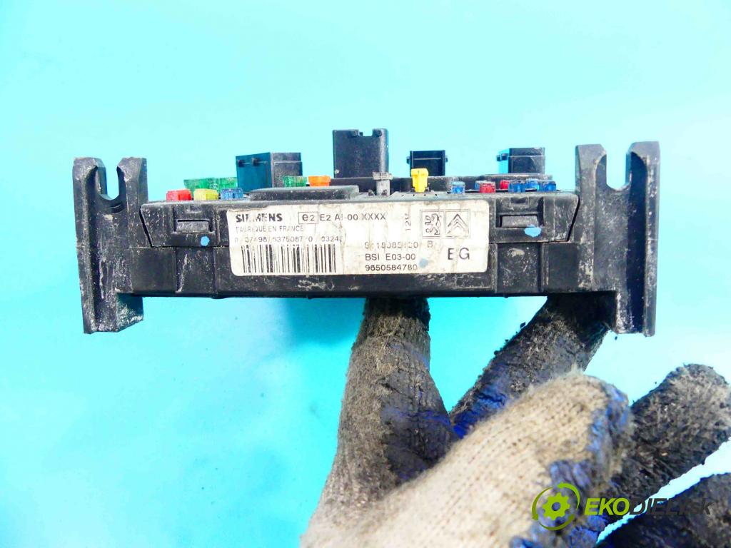 Peugeot 206 1.4 hdi 68 HP manual 50 kW 1398 cm3 5- modul riadiaca jednotka 9650584780 (Ostatné)