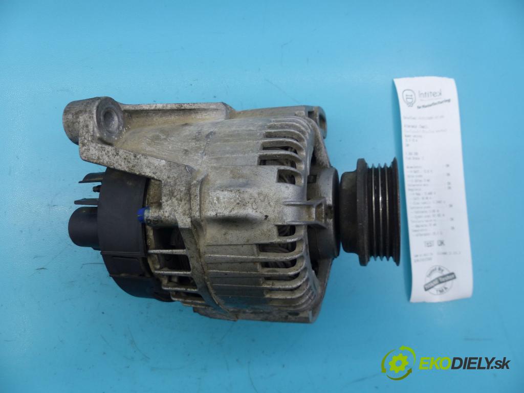 Fiat Brava I 1995-2001 1.2 16v 82 hp manual 60 kW 1242 cm3 5- Alternator 46516740 (Alternátory)
