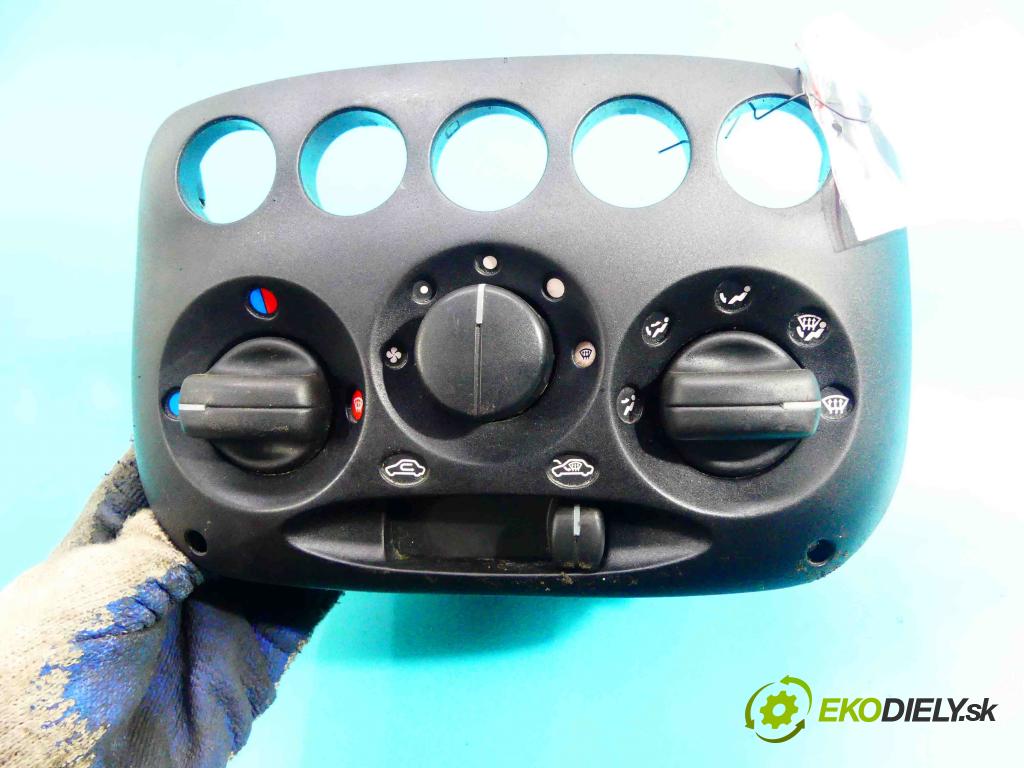 Fiat Seicento 1.1 54 HP manual 40 kW 1108 cm3 3- panel kúrenia 