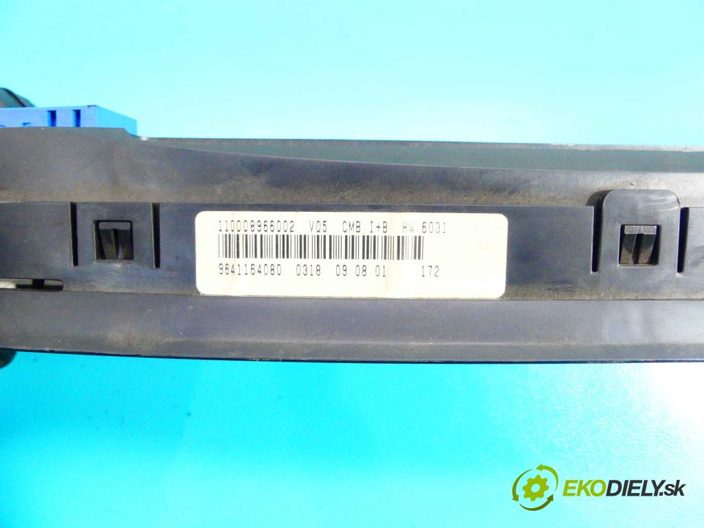 Citroen Xsara Picasso 2.0 hdi 90 HP manual 66 kW 1997 cm3 5- prístrojovka/ budíky 9641164080 (Prístrojové dosky, displeje)