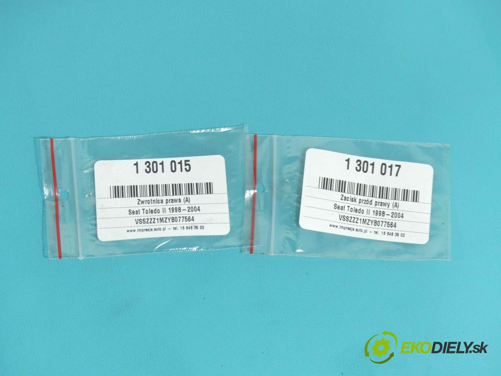 Seat Toledo II 1998-2004 1.8 20V 125 HP manual 92 kW 1781 cm3 4- náboj pravé  (Náboje)