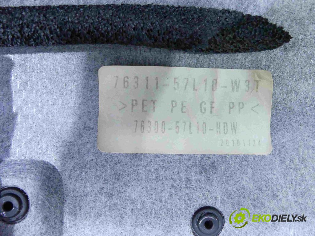 Suzuki Kizashi 2.4 16v 178HP: manual 131 kW 2393 cm3 4- zadná 76311-57L10-W3T (Pláta zadné)