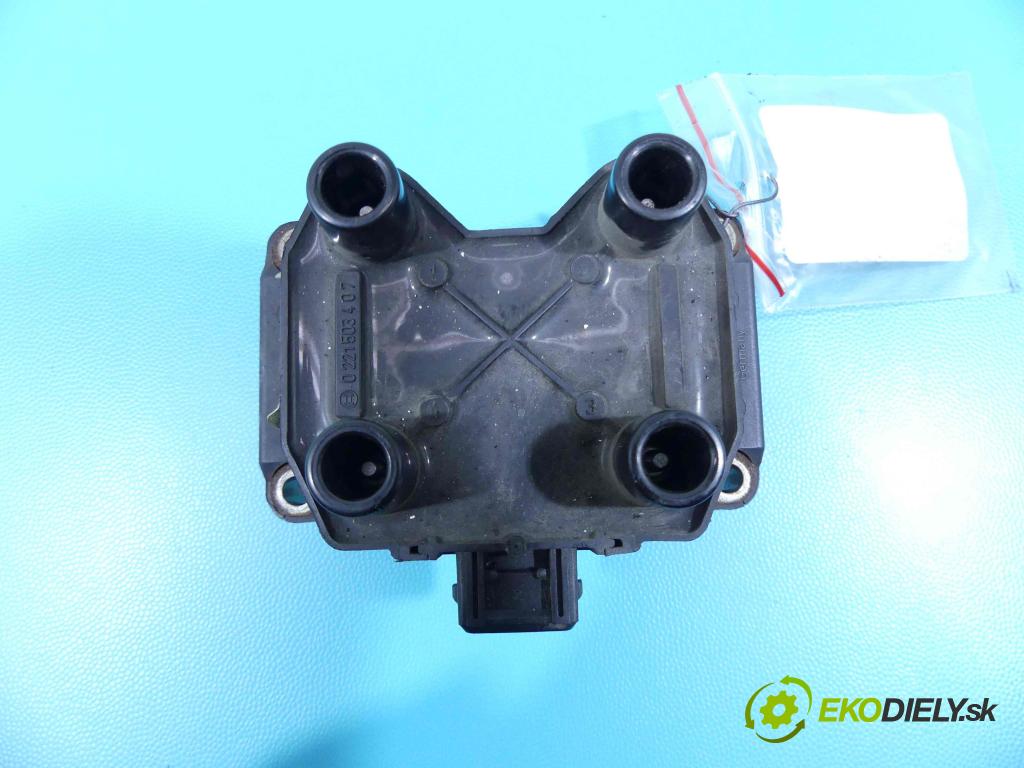 Fiat Albea 1.2 16v 80 HP manual 59 kW 1242 cm3 4- cievka zapaľovacia 0221503407 (Zapaľovacie cievky, moduly)