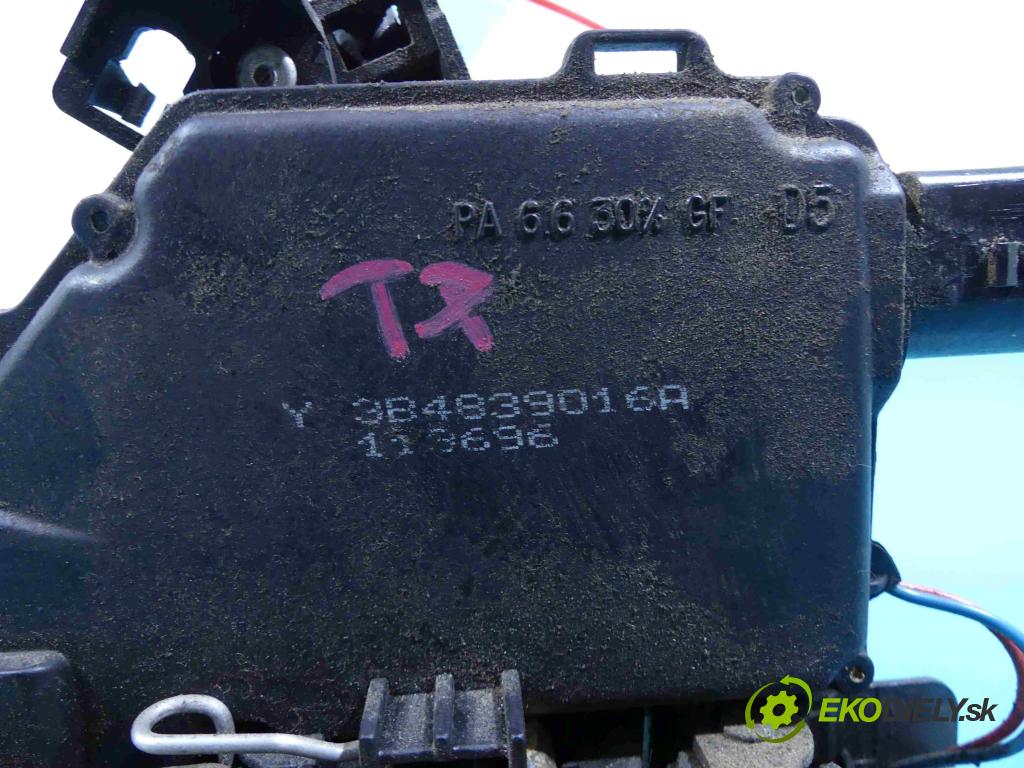 Seat Toledo II 1998-2004 1.6 SR 101 hp manual 74 kW 1595 cm3 4- zámek zadní pravý 3B4839016A