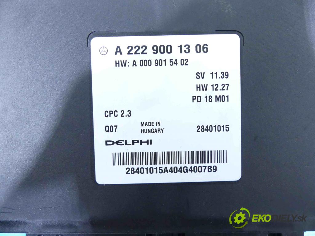 Mercedes GLC coupe X253 2015-2022 2.0 T 211KM automatic 155 kW 1991 cm3 5- riadiaca jednotka skřie: A2229001306