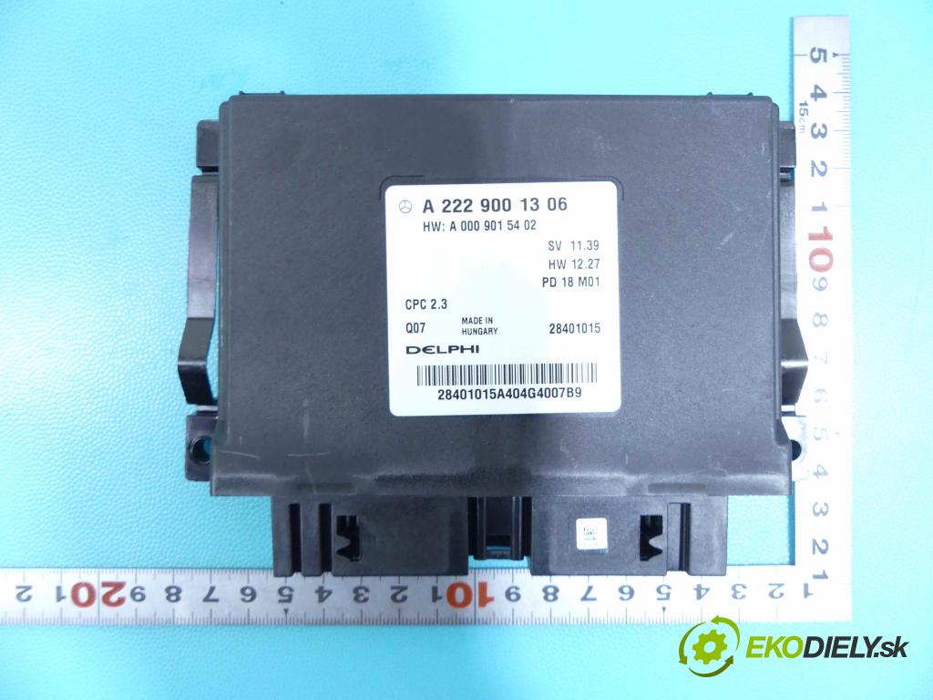 Mercedes GLC coupe X253 2015-2022 2.0 T 211KM automatic 155 kW 1991 cm3 5- riadiaca jednotka skřie: A2229001306