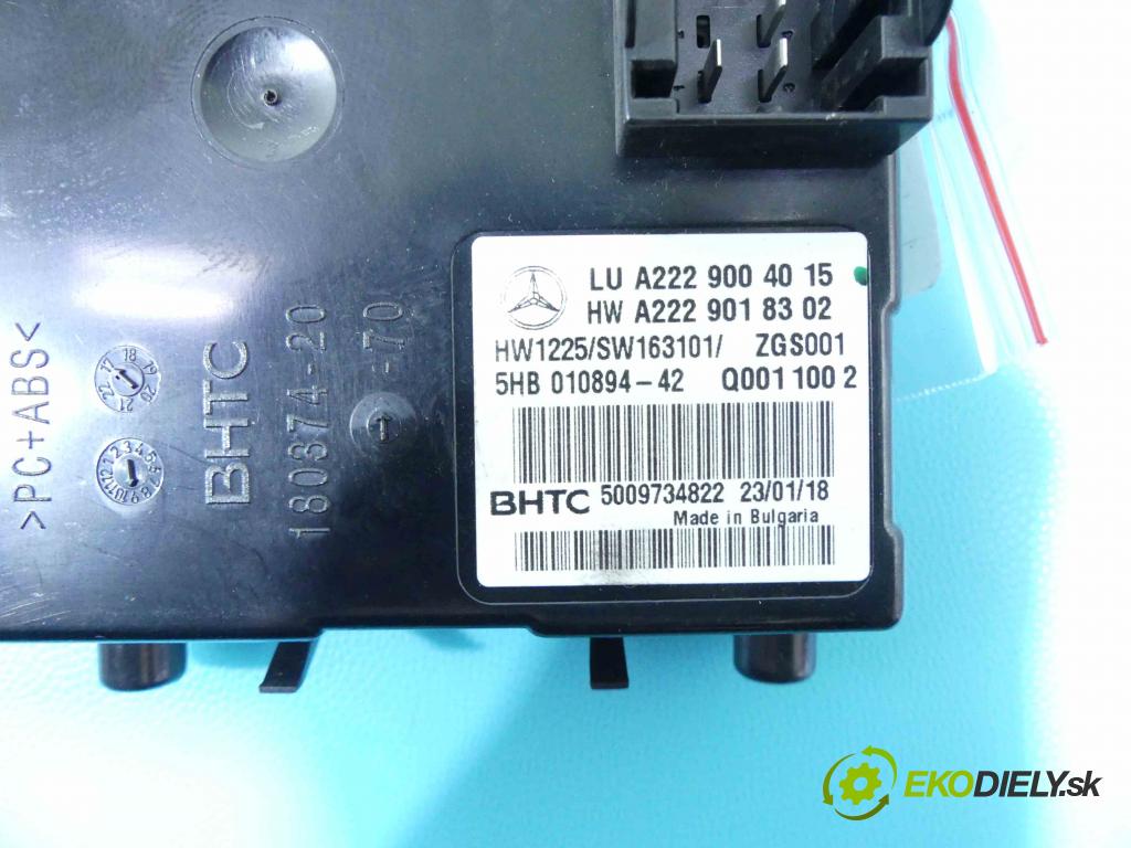 Mercedes GLC coupe X253 2015-2022 2.0 T 211KM automatic 155 kW 1991 cm3 5- modul riadiaca jednotka A2229004015 (Ostatné)