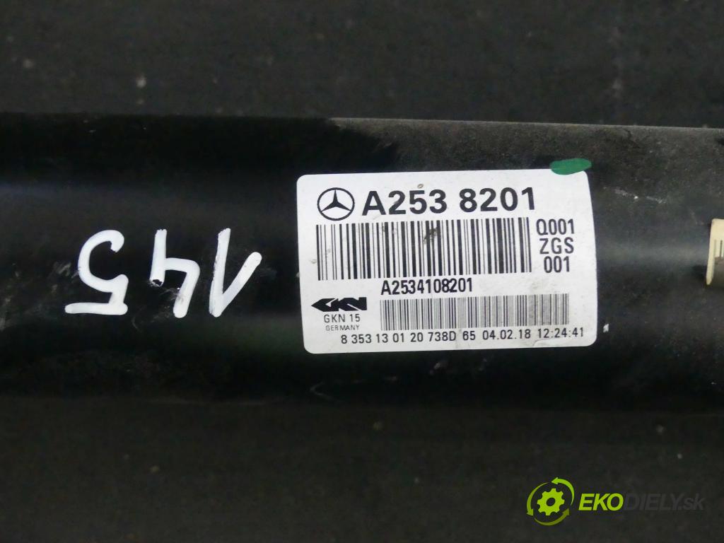 Mercedes GLC coupe X253 2015-2022 2.0 T 211KM automatic 155 kW 1991 cm3 5- Hřídel: A2538201 (Kardaňové hriadele)