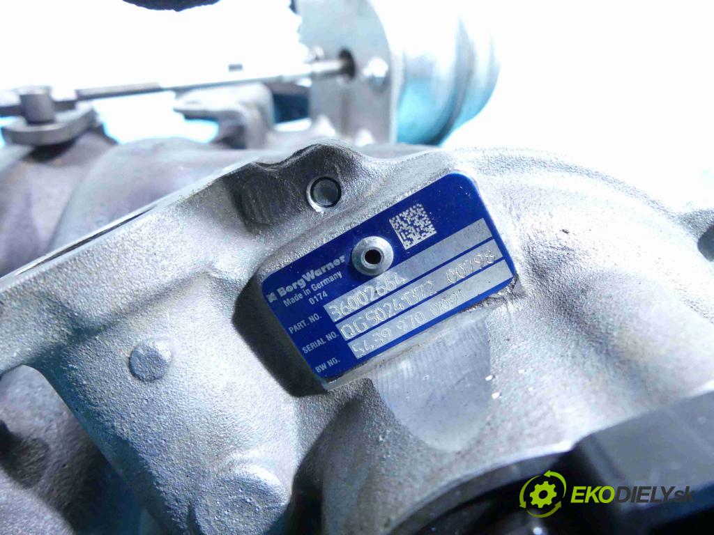 Volvo XC60 I 2008-2017 2.4d 181KM automatic 133 kW 2400 cm3 5- turbodúchadlo, turbo 10009700017 (Turbodúchadlá (kompletné))