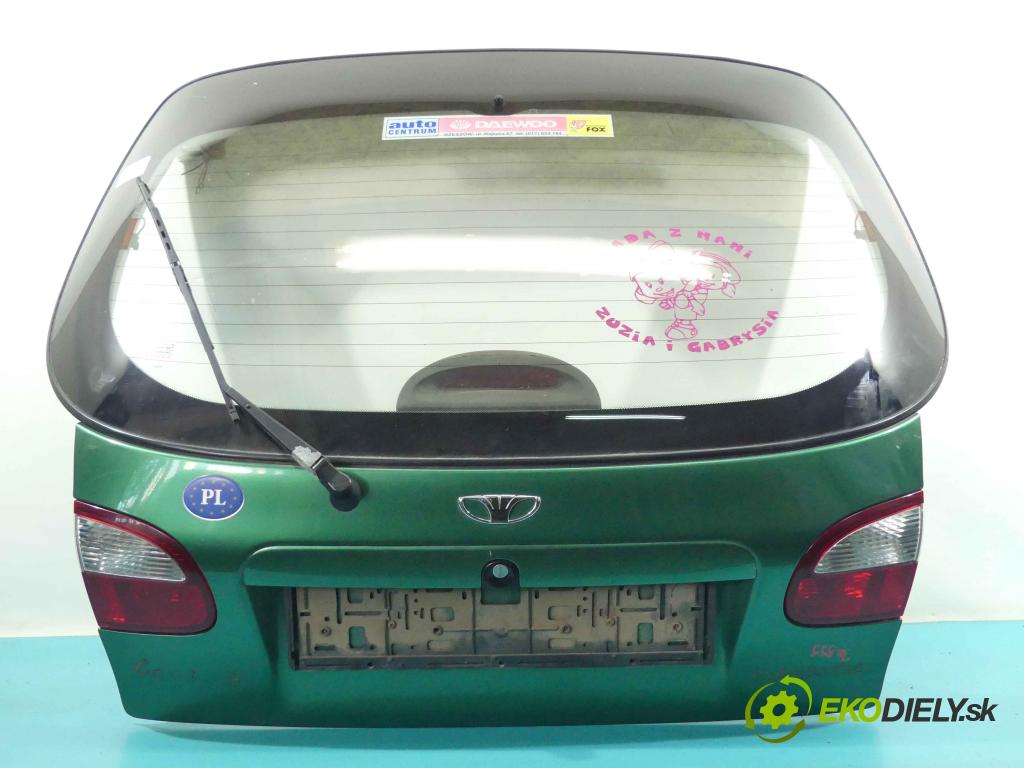 Daewoo Lanos 1.5 16v 99 hp manual 73 kW 1498 cm3 5- zadní kufrové dveře  (Zadní kapoty)