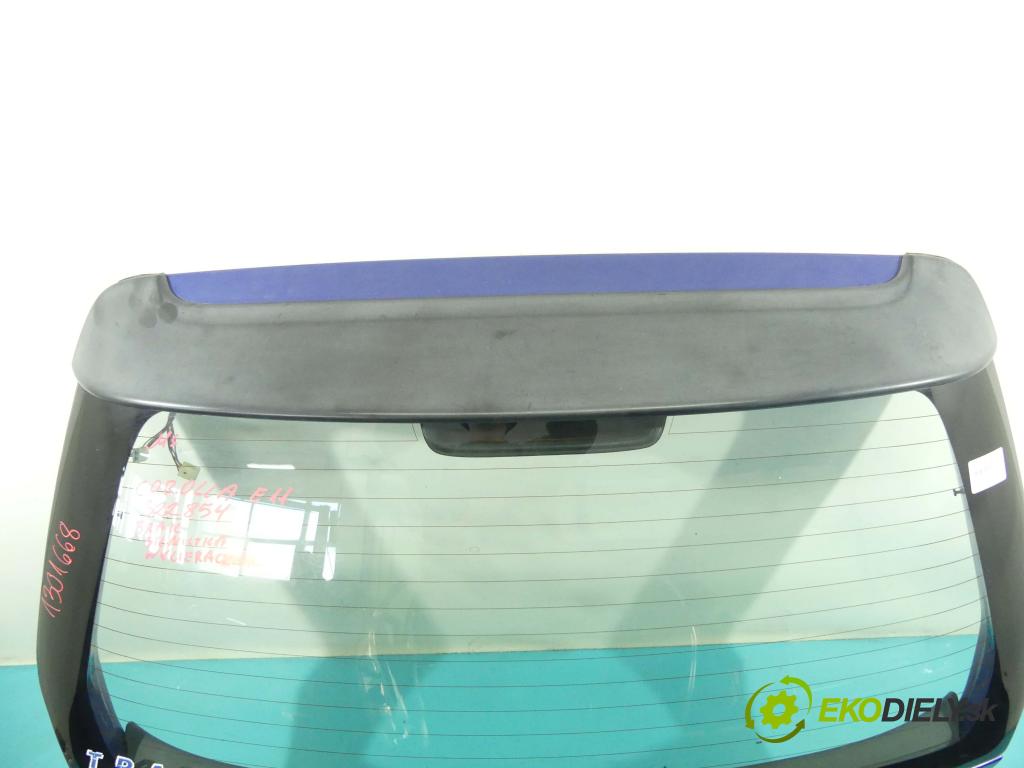 Toyota Corolla E11 1997-2002 1,4.0 16v 86 hp manual 63 kW 1332 cm3 3- zadní kufrové dveře  (Zadní kapoty)