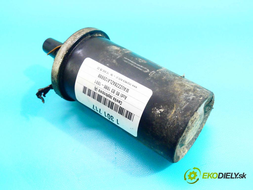 Audi 80 B3 1986-1991 2.0 injekcia: mechanický 114 HP manual 84 kW 1984 cm3 4- cievka zapaľovacia 811905115 (Zapaľovacie cievky, moduly)