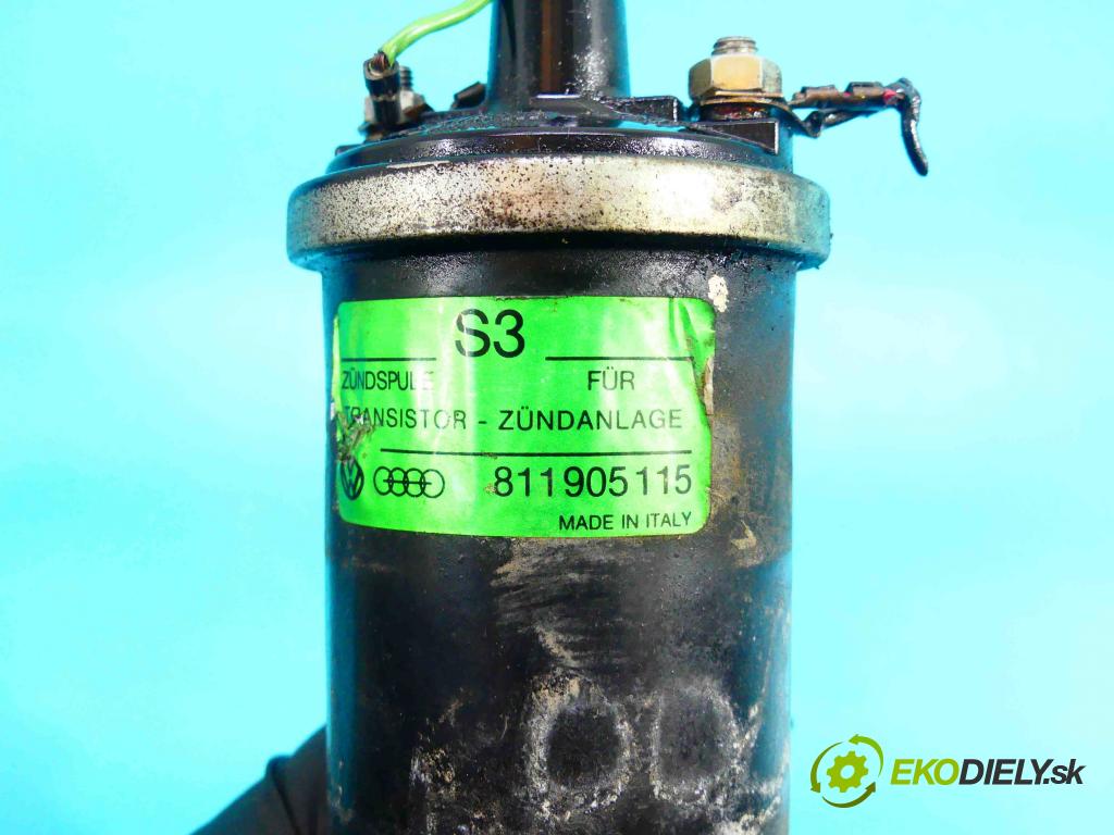 Audi 80 B3 1986-1991 2.0 injekcia: mechanický 114 HP manual 84 kW 1984 cm3 4- cievka zapaľovacia 811905115 (Zapaľovacie cievky, moduly)