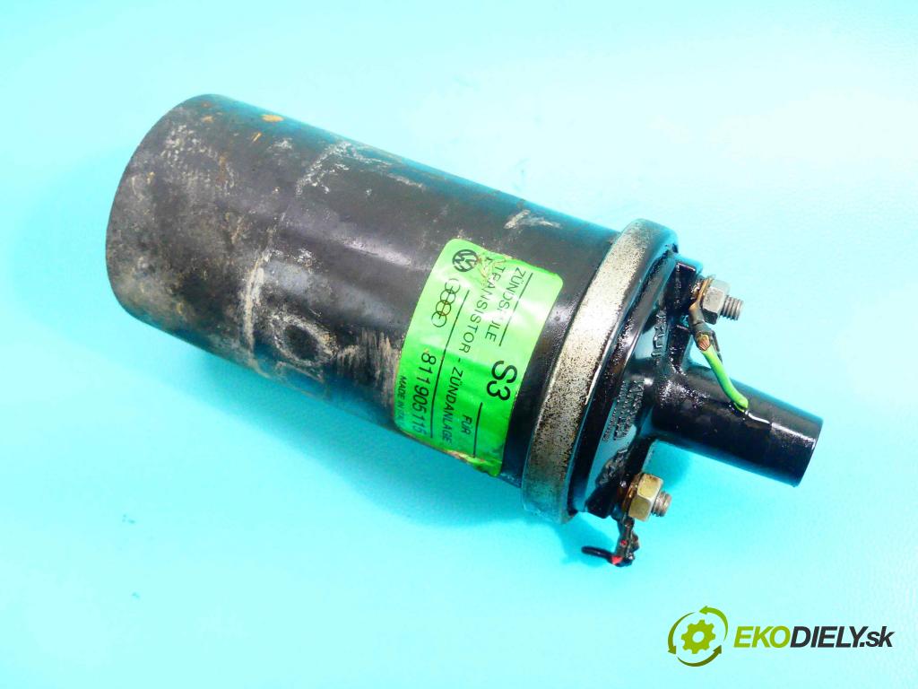 Audi 80 B3 1986-1991 2.0 injekcia: mechanický 114 HP manual 84 kW 1984 cm3 4- cievka zapaľovacia 811905115 (Zapaľovacie cievky, moduly)