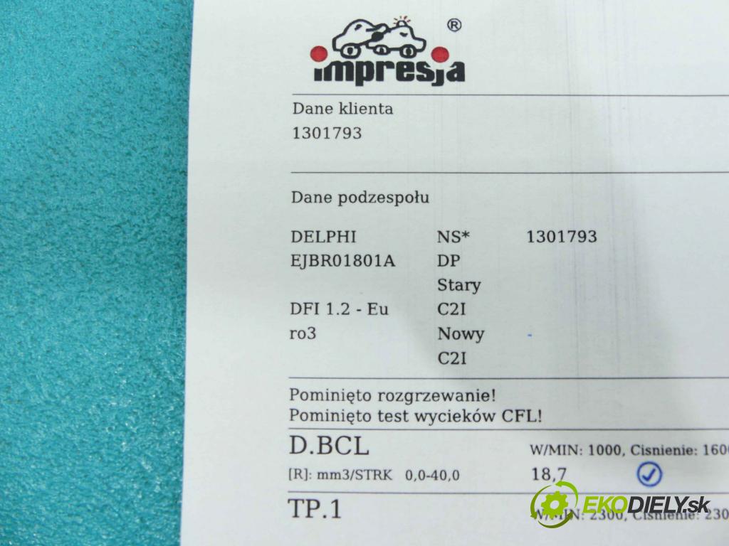 Renault Scenic II 2003-2009 1.5 dci 101 HP manual 74 kW 1461 cm3 5- vstrek EJBR01801A (Vstrekovače)