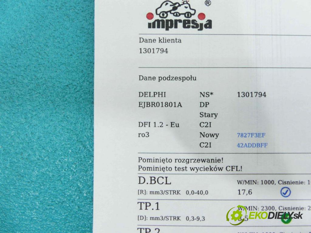Renault Scenic II 2003-2009 1.5 dci 101 HP manual 74 kW 1461 cm3 5- vstrek EJBR01801A (Vstrekovače)