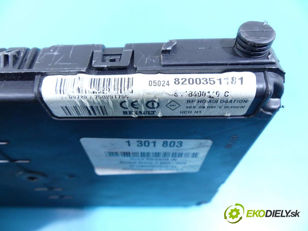 Renault Scenic II 2003-2009 1.5 dci 101 HP manual 74 kW 1461 cm3 5- modul riadiaca jednotka 8200351181 (Ostatné)