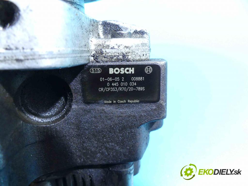 Chrysler Voyager IV 2000-2007 2.5 crdi 141 HP manual 104 kW 2499 cm3 5- čerpadlo vstrekovacia 0445010034 (Vstrekovacie čerpadlá)