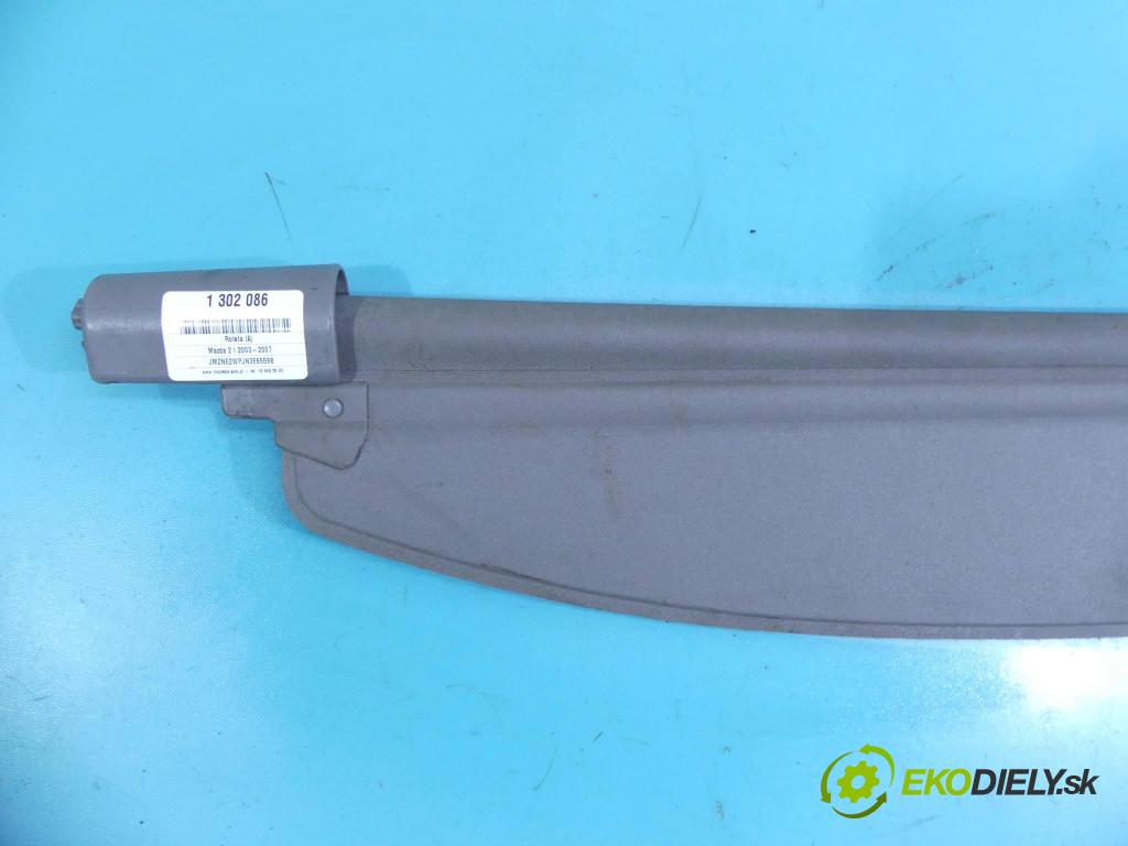 Mazda 2 I 2003-2007 1.4 citd 68 HP manual 50 kW 1399 cm3 5- roleta  (Rolety kufra)