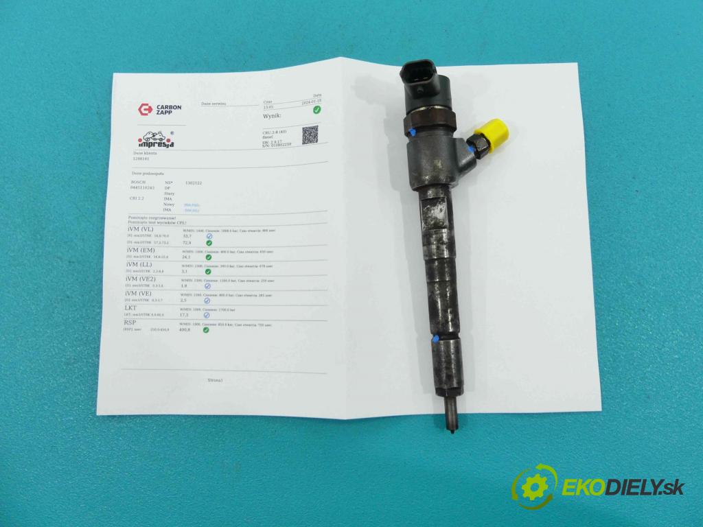 Fiat Punto Grande 1,3.0 jtd 75 HP manual 55 kW 1248 cm3 3- vstrek 0445110243 (Vstrekovače)