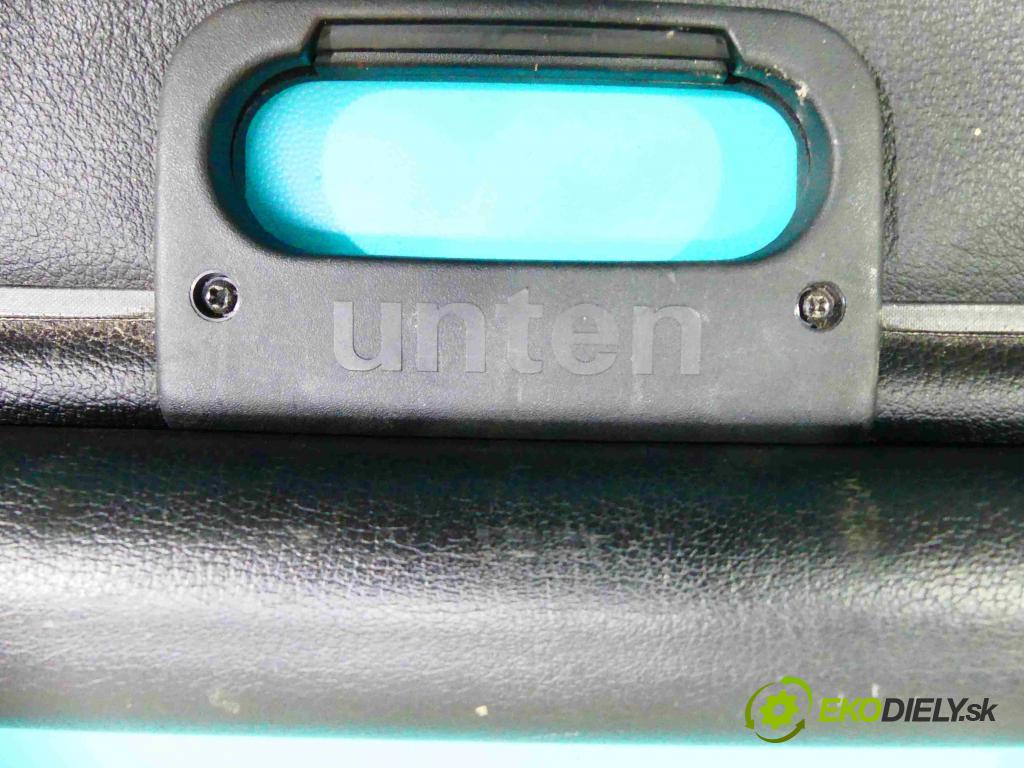 Opel Zafira A 1999-2005 1.8 16v 116 HP manual 85 kW 1796 cm3 5- roleta  (Rolety kufra)