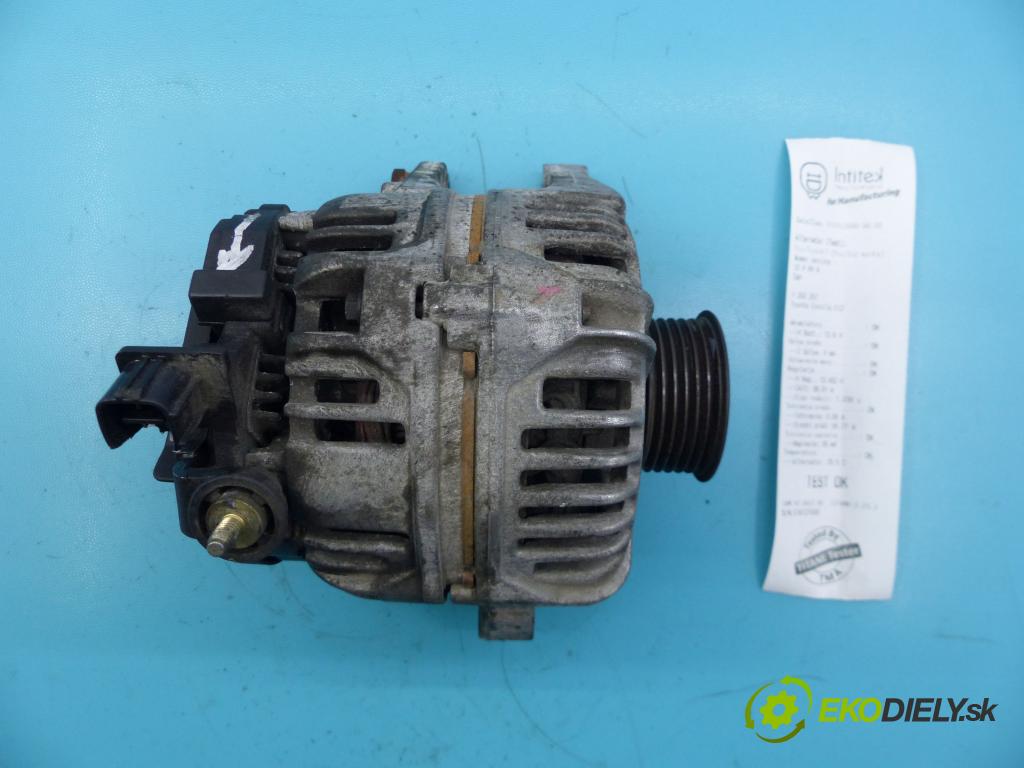 Toyota Corolla E12 2001-2009 1.4 vvti 97KM manual 71 kW 1398 cm3 5- Alternator 0124315024 (Alternátory)