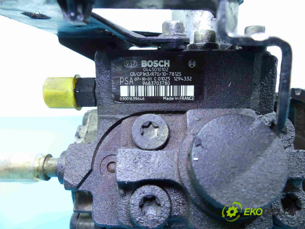 Citroen Berlingo I 1996-2008 1.6 hdi 90 HP manual 66,2 kW 1560 cm3 5- čerpadlo vstrekovacia 0445010102 (Vstrekovacie čerpadlá)