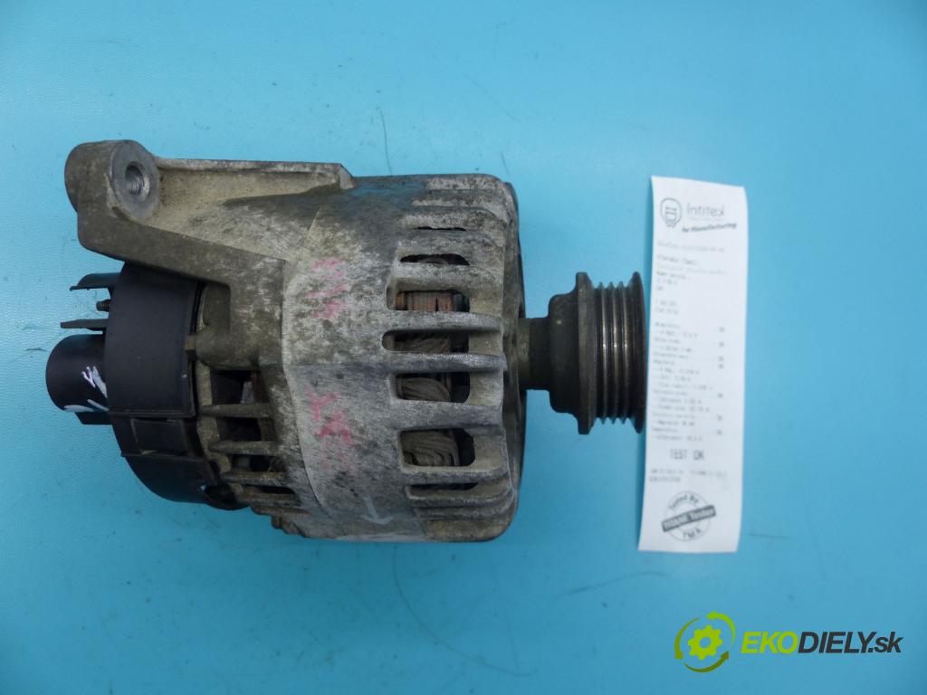 Fiat Stilo 1.4 16v 95 HP manual 70 kW 1368 cm3 3- Alternator 46800158 (Alternátory)