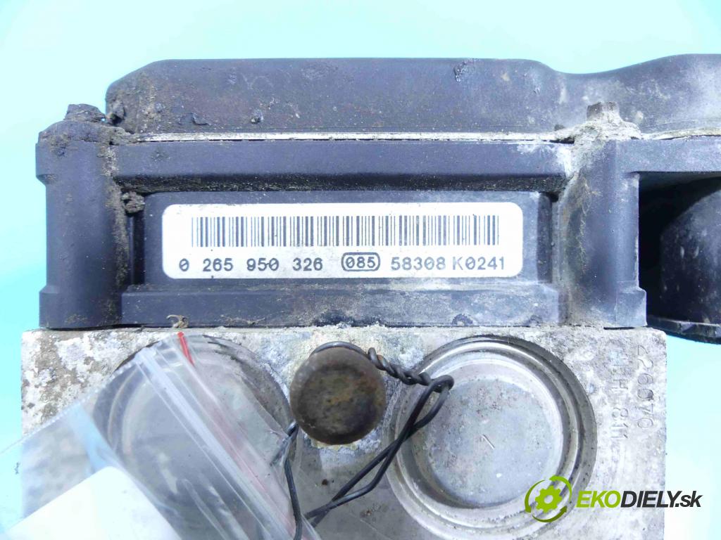 Peugeot 607 2.2 hdi 133 HP automatic 98 kW 2197 cm3 4- čerpadlo abs 0265234052 (Pumpy ABS)
