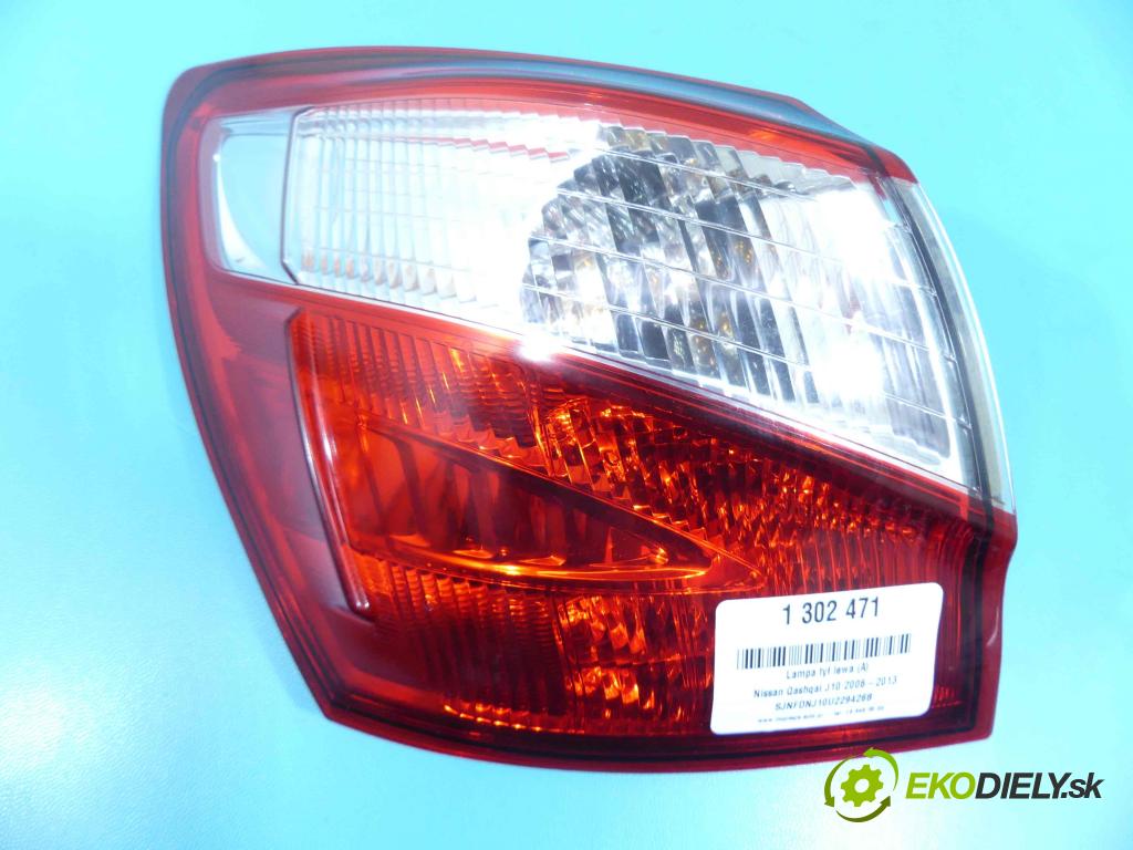 Nissan Qashqai J10 2006-2013 2.0 dci 150 hp automatic 110 kW 1995 cm3 5- světlo zadní levé 89503184L