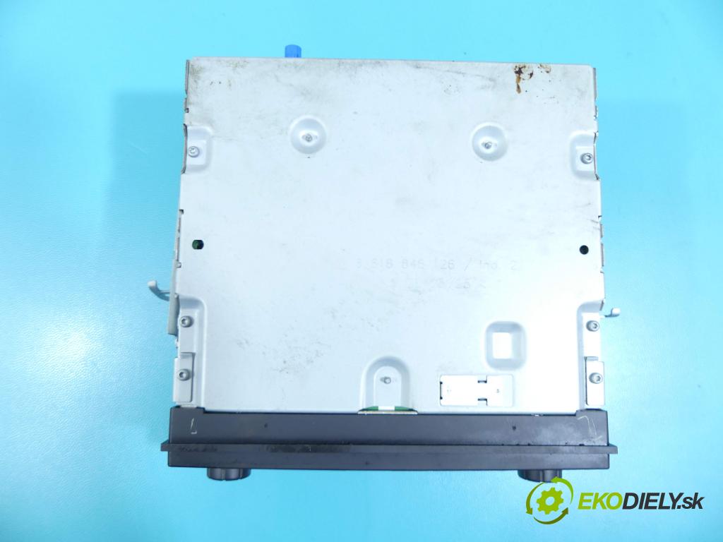 Nissan Qashqai I J10 2006-2013 2.0 dci 150 HP automatic 110 kW 1995 cm3 5- Radio originál 7612830052