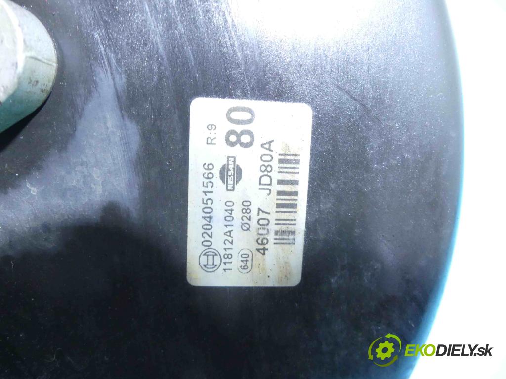 Nissan Qashqai I J10 2006-2013 2.0 dci 150 HP automatic 110 kW 1995 cm3 5- servo brzdové 0204051566