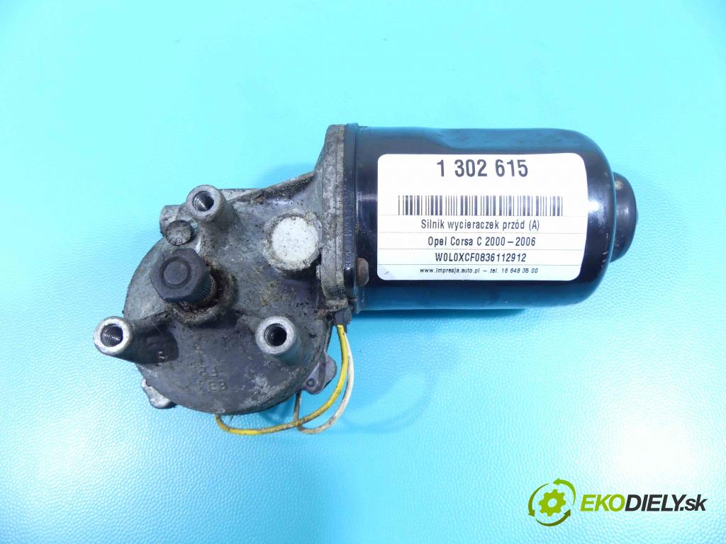 Opel Corsa C 2000-2006 1.2 16v 75 HP manual 55 kW 1199 cm3 3- motor stieračov predné 24441422
