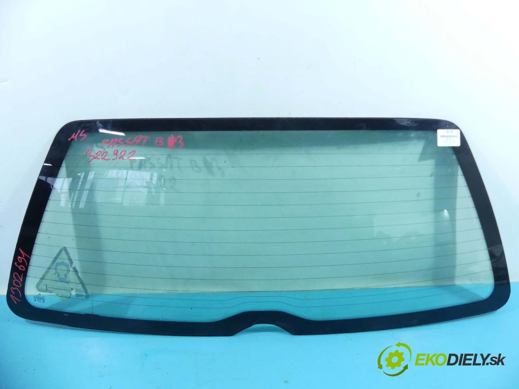 Vw Passat B3 1988-1993 1.8 90 hp manual 66 kW 1781 cm3 5- sklo zadní  (Okna zadní)